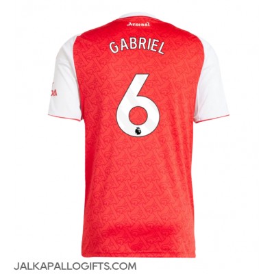 Arsenal Gabriel Magalhaes #6 Kotipaita 2025-26 Lyhythihainen Arsenal Gabriel Magalhaes #6 Kotipaita 2025-26 Lyhythihainen